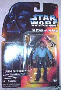 Star Wars POTF Lando Calrissian RED MOC 1995 *K*  
