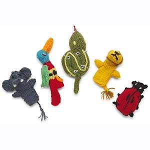  Kenana Knitter Critters Finger Puppet w/Lion Toys & Games