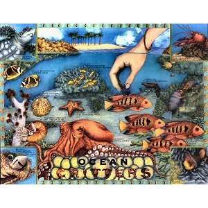  Serendipity Puzzle Company Ocean Critters Childrens 225 