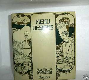 Menu Designs by Hanspeter Schmidt (1981, Book, Illus 9780847803958 