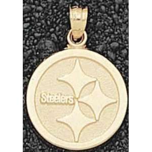  Pittsburgh Steelers Logo Gold Pendant: Sports & Outdoors