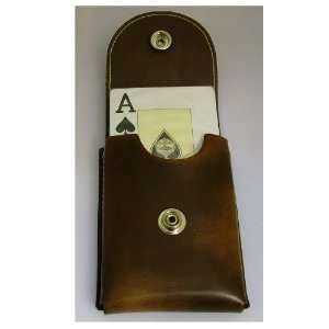  Jack Daniels  Leather Playing Card Holder: Office Products