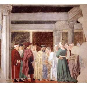 FRAMED oil paintings   Piero della Francesca   24 x 22 