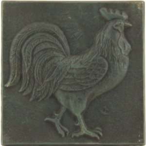  Dy1299 Rooster Cast Iron Wall Décor