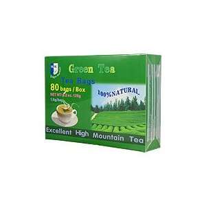  Natural Green Tea   80 bags