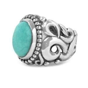  Carolyn Pollack Sterling Silver Peruvian ite Ring 