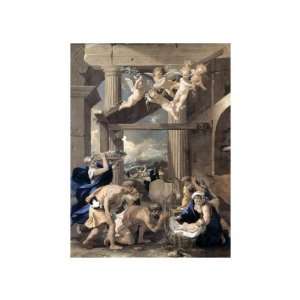   Giclee Poster Print by Nicolas Poussin, 12x14
