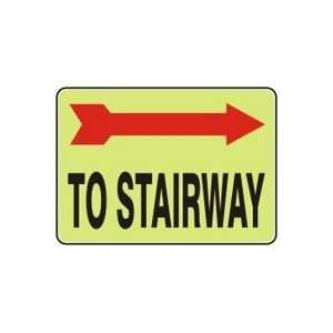  STAIRS TO STAIRWAY (ARROW RIGHT) 10 x 14 Lumi Glow 