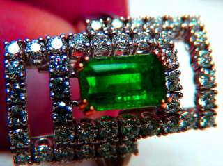 SUMMER SPRING HOT COLOMBIAN EMERALD RING  