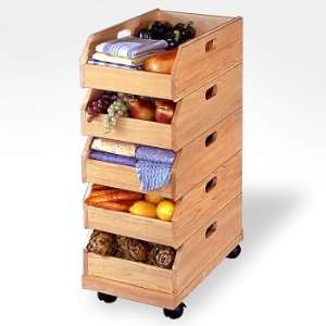  Home Styles Stacking Storage Crates