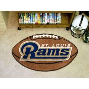  NFL St Louis Rams Oval 22 x 35   Football Mat