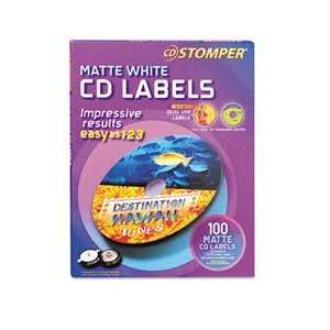  Avery Labels for CD Stomper Pro CD/DVD Labeling System 