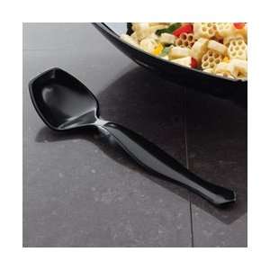    ELEGANT BIG SMOKE COLOR SERVING SPOONS 144CS 