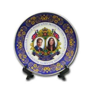  Gold edge Royal Wedding 2011 8 / 20cm Ceramic Plate HRH 