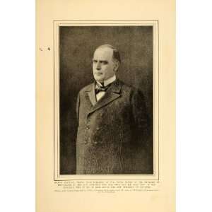  1901 U .S. President William McKinley Portrait Print 
