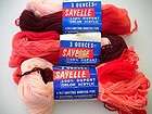 vintage sayelle shaded pinks yarn lot of 3 returns not