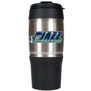  Sports NBA JAZZ 18oz Travel Mug/Stainless Steel: Sports 