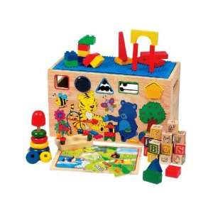  8 in 1 Wood Activity Trunk Toys & Games