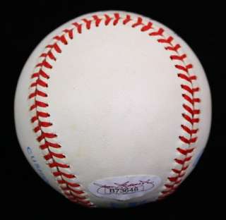   WILLIAMS SIGNED OAL BASEBALL JSA RED SOX YANKEES AUTOGRAPHED  