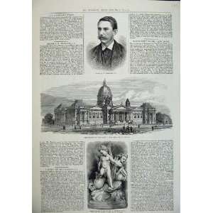  1876 Major Channer Houses Parliament Africa Fountain