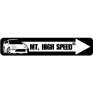    New  Montana , High Speed  Street Sign State
