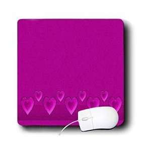  Yves Creations Hearts   Spattered Pink Hearts   Mouse Pads 