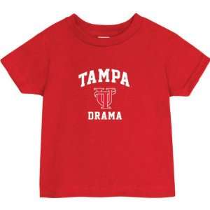  Tampa Spartans Red Toddler/Kids Drama Arch T Shirt 