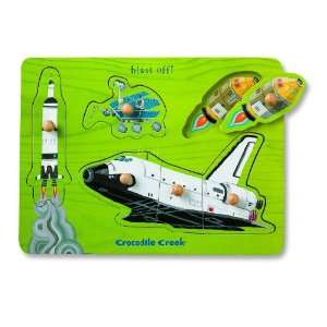  Space Themed Wooden Puzzle Toys & Games