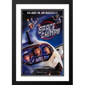 Space Chimps 32x45 Framed and Double Matted Movie Poster   Style A 