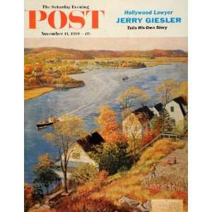   Massachusetts Harbor Farm Clymer Art   Original Cover