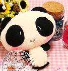 Giant Panda Keychain Cell Phone Strap Accs Plush Toy