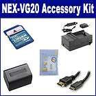sony nex vg20 camcorder accessory kit by synergy battery charger