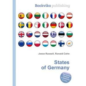 States of Germany Ronald Cohn Jesse Russell  Books