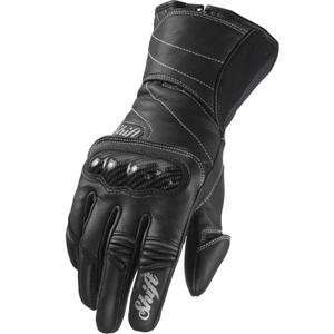  Shift Racing Womans Empire Leather Gloves   Small/Black 
