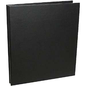  Rossano 11x8.5 Screwpost Portfolio Book, Black: Office Products