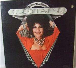 CLEO LAINE BORN ON A FRIDAY SIGNED ALBUM RARE LPL1 5113  