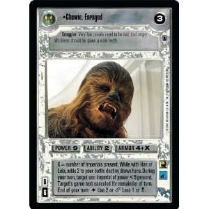  Star Wars CCG Reflections 3 III Premium Chewie Enraged Toys & Games