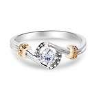 ABSOLUTELY GORGEOUS PRINCESS DIAMOND SOLITAIRE WEDDING RING .30CT SI1 