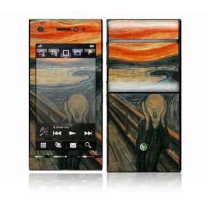  Sony Ericsson Satio Decal Skin   The Scream Everything 