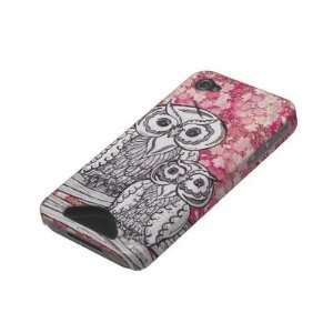 Chinese Paper Owls 4 Case Mate ID iPhone 4 Case: Cell Phones 