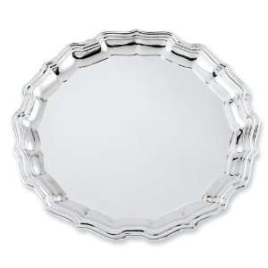  14 Nickel plated Chippendale Tray Jewelry