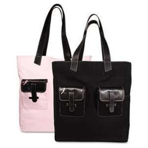  Day Timer 48479   Pink Ribbon Canvas Tote, Reversible, 13 