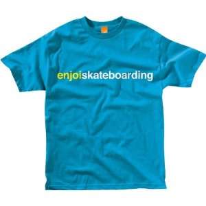  Enjoi Is Skateboarding Xlarge Turquoise Short SLV Sports 