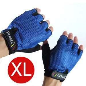  BLUE   Weightlifting gloves womens (for women) EXTRA LARGE 