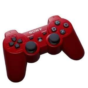   PS3 DualShock 3 Controller Red By Sony PlayStation Electronics