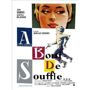   Bout de Souffle Vintage Jean Seberg Movie MOUSE PAD