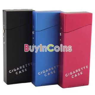 Smoking Tobacco Holder Box Holds Automatic Switch Ejection Cigarette 