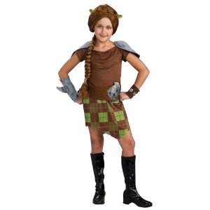  By Rubies Costumes Shrek Forever After   Fiona Warrior Child Costume 