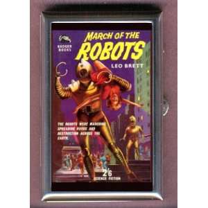  MARCH OF THE ROBOTS SCI FI PULP Coin, Mint or Pill Box 