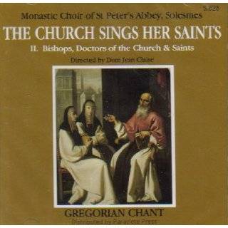The Church Sings Her Saints, Volume 2 Bishops, Doctors of the Church 
